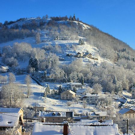 Appartement Cosy A Cornimont 30 M² Avec Terrasse Et Vue Montagne מראה חיצוני תמונה
